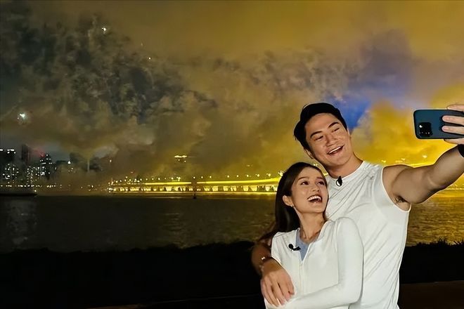 拍拖四年！TVB男星与港姐女友疑公布婚纱照女方曾被指是第三者(图2)